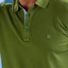 03 camisa masculina polo manga curta piquet verde