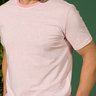 camiseta masculina listrada rosa baumgarten frente