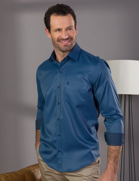 camisa masculina premium azul baumgarten1