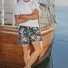 shorts de banho tropical masculino baumgarten