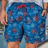shorts de banho amsculino baumgarten navy frente
