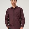 04 camisa masculina manga longa premium preta com xadrez vermelho e bolso