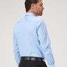 03 camisa masculina manga longa elegance azul claro algodao pima