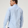 11 camisa masculina manga longa elegance algodao pima maquinetado azul claro