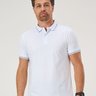 15 camisa masculina polo manga curta meia malha branca