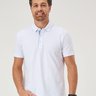 10 camisa masculina polo manga curta piquet branca
