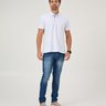 11 camisa masculina polo manga curta piquet branca