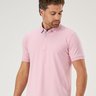 11 camisa masculina polo manga curta piquet rosa claro