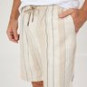 shorts casual listrado baumgarten