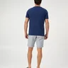 11 shorts casual masculino chumbo