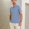 04 camisa masculina polo manga curta texturizada azul claro