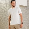 05 camiseta masculina manga curta texturizada off white