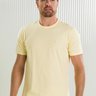 12 camiseta masculina manga curta basica amarelo