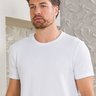 05 camiseta masculina manga curta texturizada branca