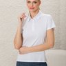 05 camisa polo feminina manga curta algodao pima branca