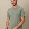 08 camiseta masculina manga curta suedine gold d verde oliva