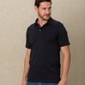 07 camisa masculina polo manga curta suedine gold d preta