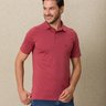 07 camisa masculina polo manga curta suedine gold d carmim