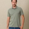 07 camisa masculina polo manga curta suedine gold d verde oliva