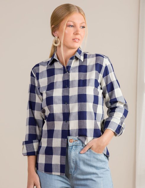 01 camisa woman comfy manga longa xadrez azul escuro 34