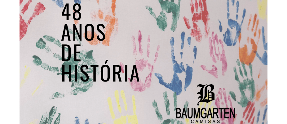 Baumgarten celebra 48 anos de história com seus colaboradores e fundadora Ilka Baumgarten Baumgarten celebra 48 anos de história com seus colaboradores e fundadora Ilka Baumgarten