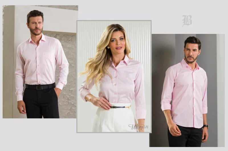 camisa rosa