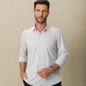 camisa masculina ultra stretch branco gelo
