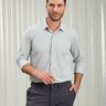 camisa masculina bgt ultra stretch baumgarten branco gelo