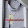 02 camisa masculina manga longa elegance slim lisa viscose de bambu mescla