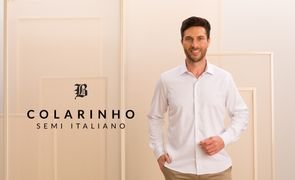 colarinho semi italiano em baixa