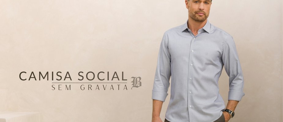 Camisa social sem gravata: como manter a elegância